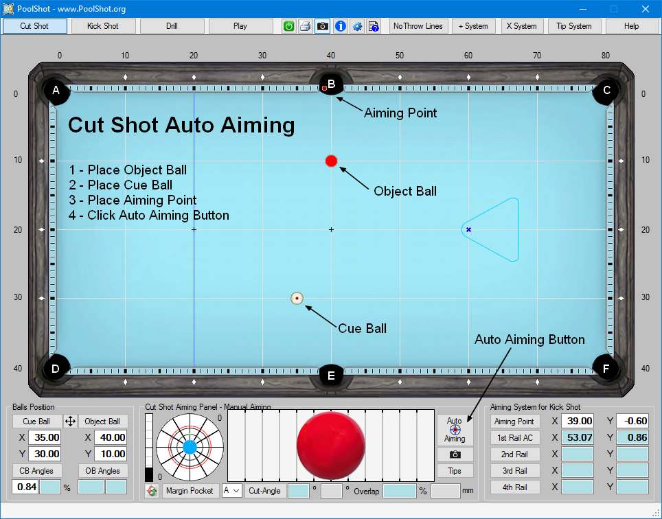 Cut Shot Auto Aiming 1