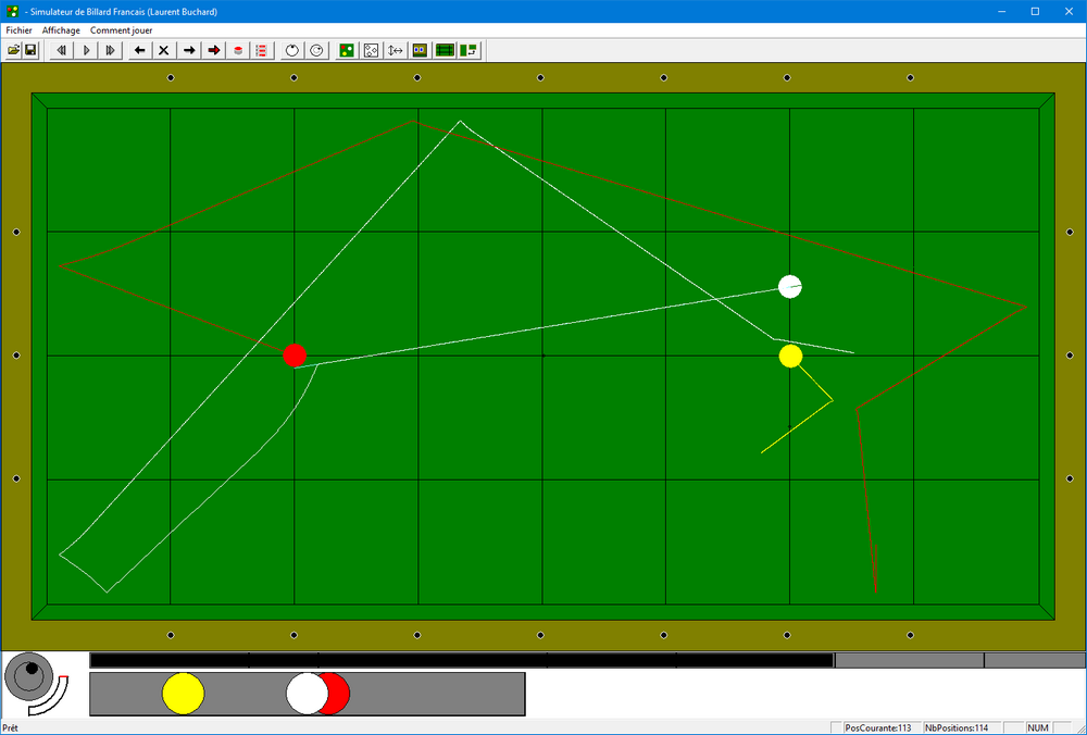 Carom Billiard Simulator 1