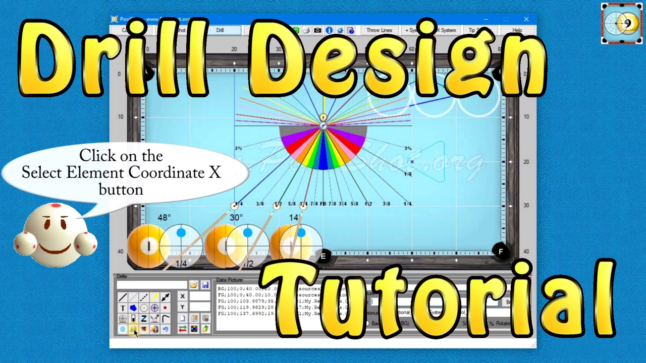 How To Design a Drill with PoolShot Software