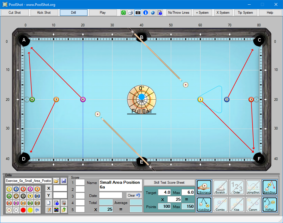 Exercise 6a - Small Area Position Drill