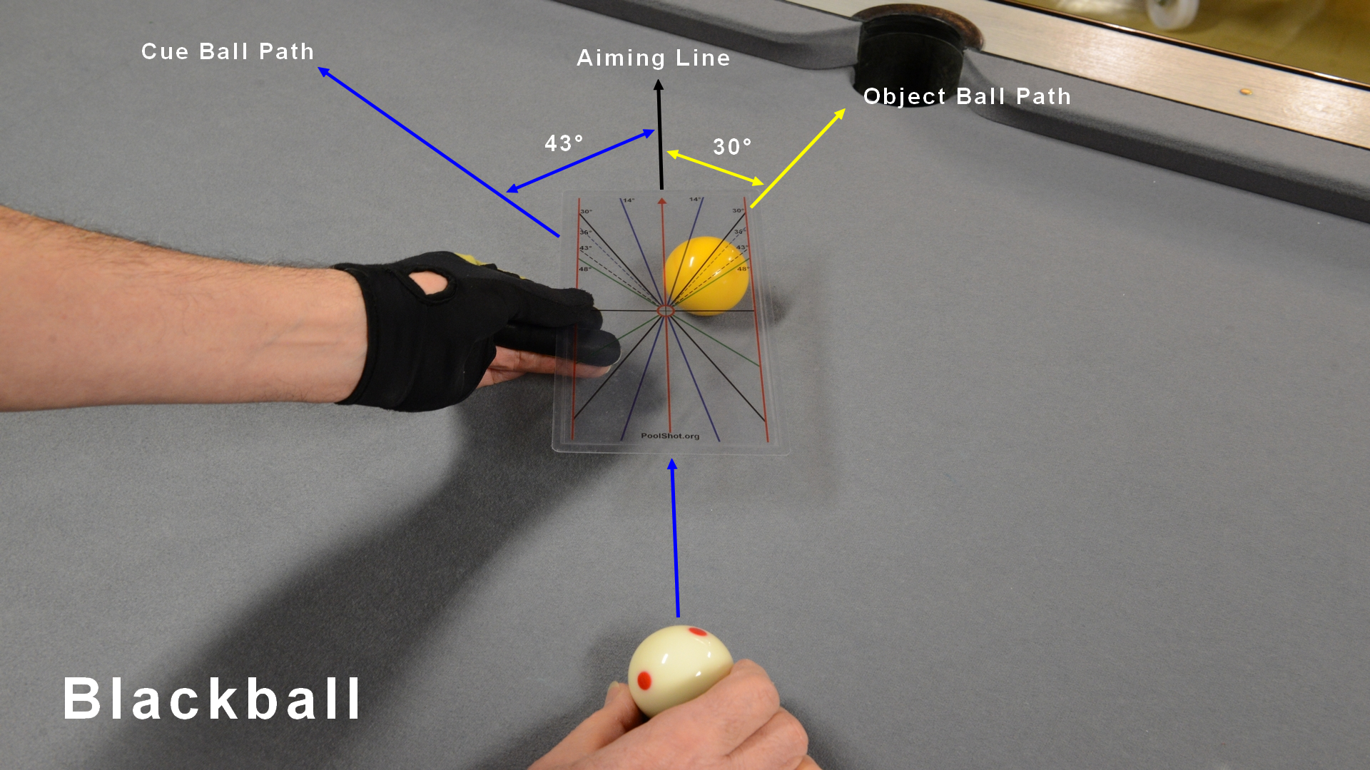 Path Angle Calculator Blackball Half Ball Hit