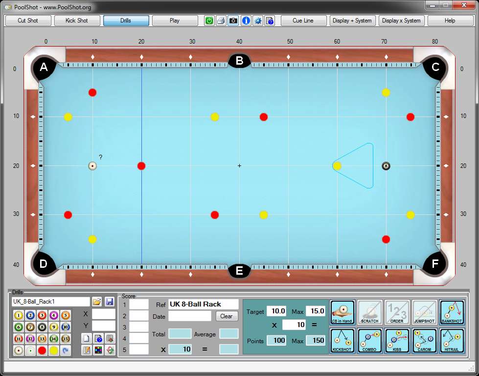 Design practice Drills for UK Pool