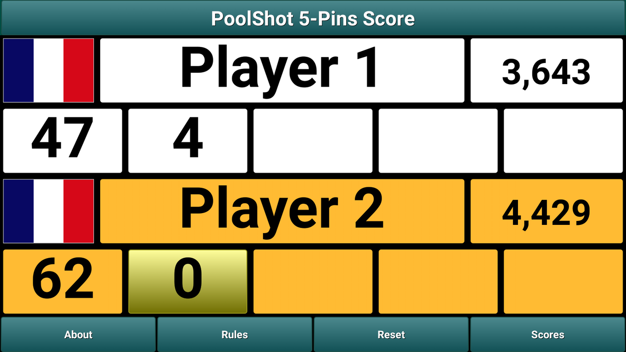 Download PoolShot 5-Pins Score App